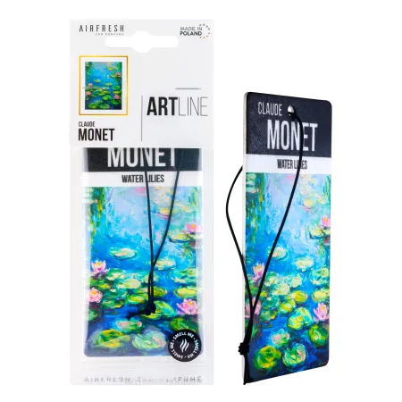 Zawieszka do samochodu - ArtLine Monet Water Lilies